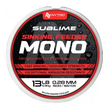 NYTRO SUBLIME SINKING FEEDER MONO 150m